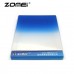 ZOMEI G Blue Graduated Blue Color Square Filter(Fit for Cokin Holder) ZOMEI G Blue Graduated Blue Color Square Filter(Fit for Cokin Holder)